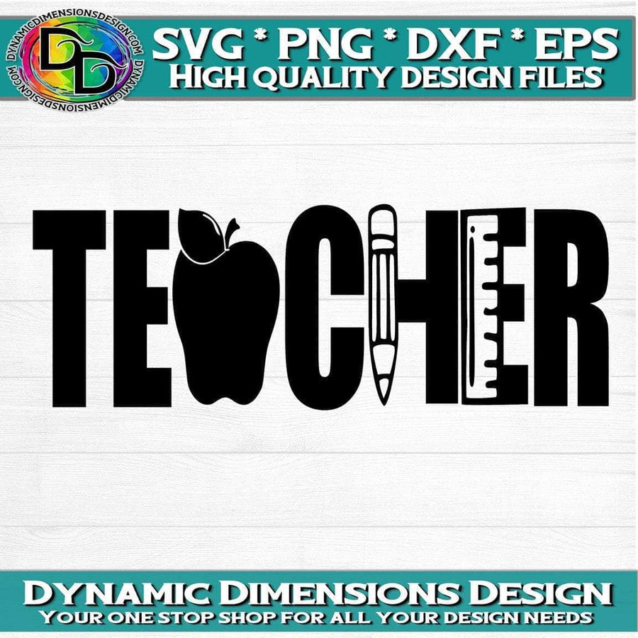 Teacher Title svg, png, instant download, dxf, eps, pdf, jpg, cricut, silhouette, sublimtion, printable