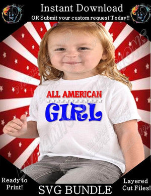 USA ALL American Girl