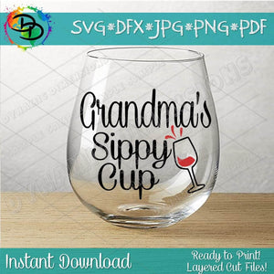 Grandmas Sippy Cup